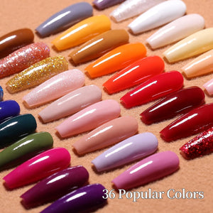 [US ONLY] 36 Colors Dipping Nail Powder Set BORN PRETTY 