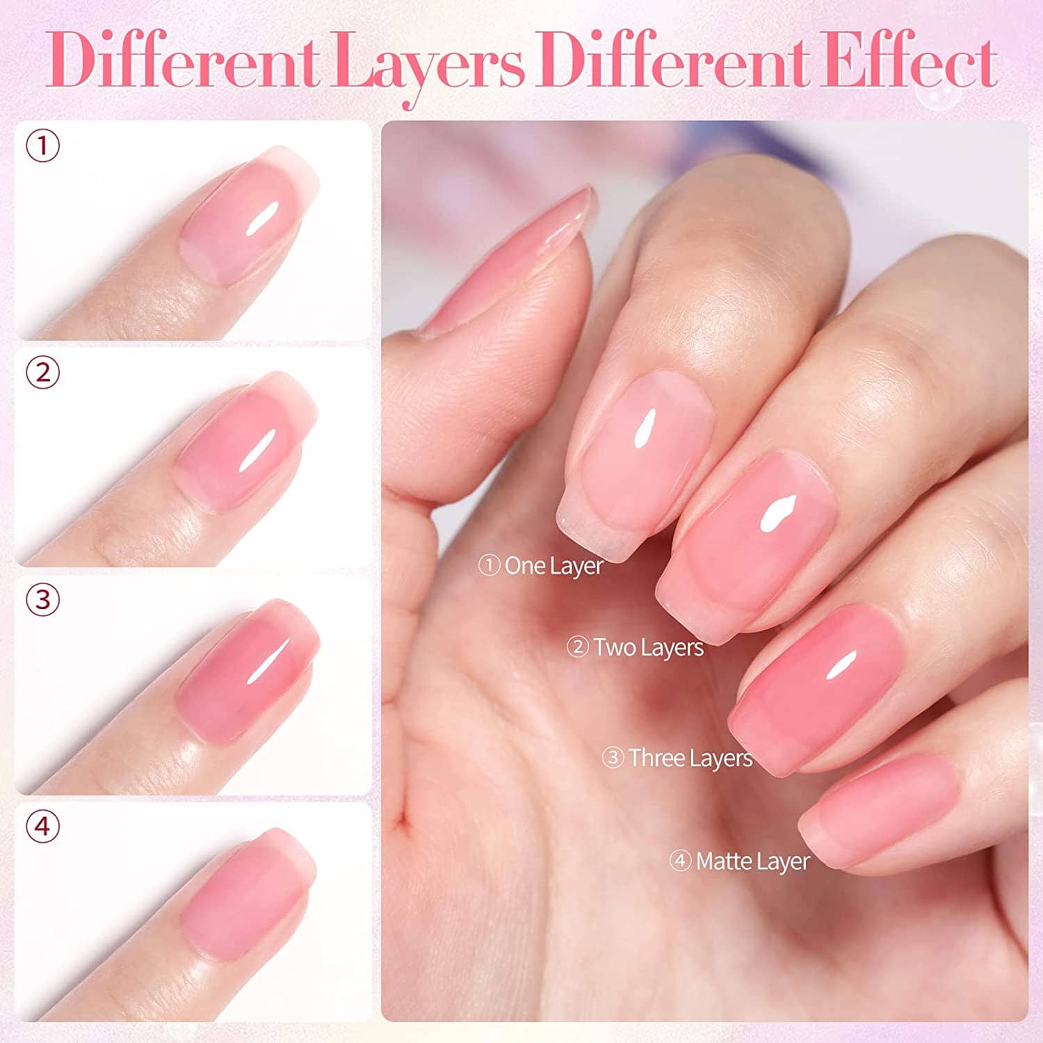 [US ONLY] 21Pcs Jelly Gel Polish Set Kits & Bundles BORN PRETTY 