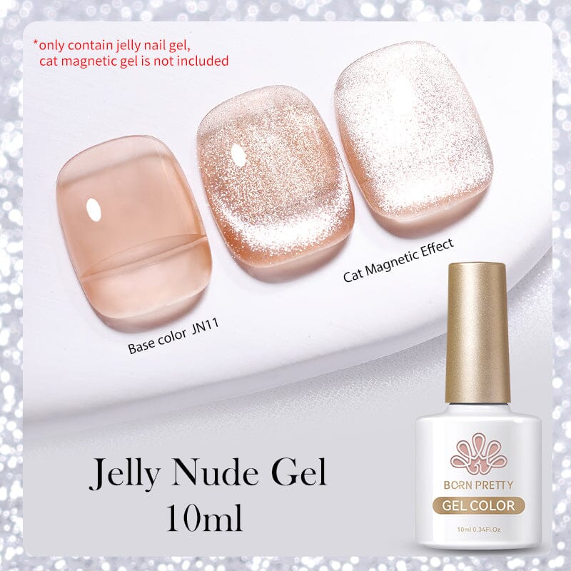 Super Shine Cat Magnetic Gel 10ml Gel Nail Polish BORN PRETTY JN11 