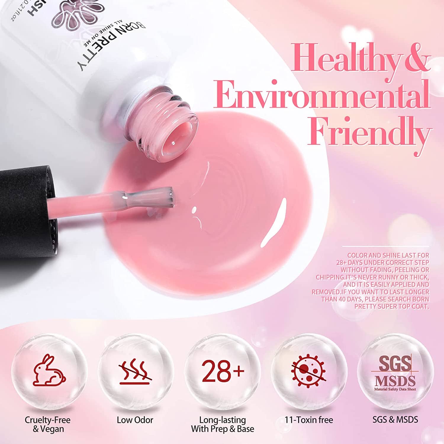 [US ONLY] 21Pcs Jelly Gel Polish Set Kits & Bundles BORN PRETTY 