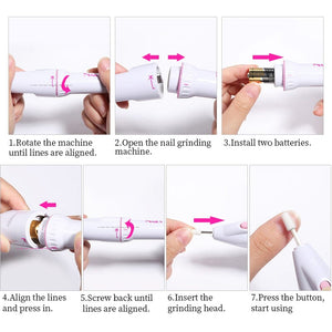 Portable Electric Nail Drill Tools & Accessories BORN PRETTY 