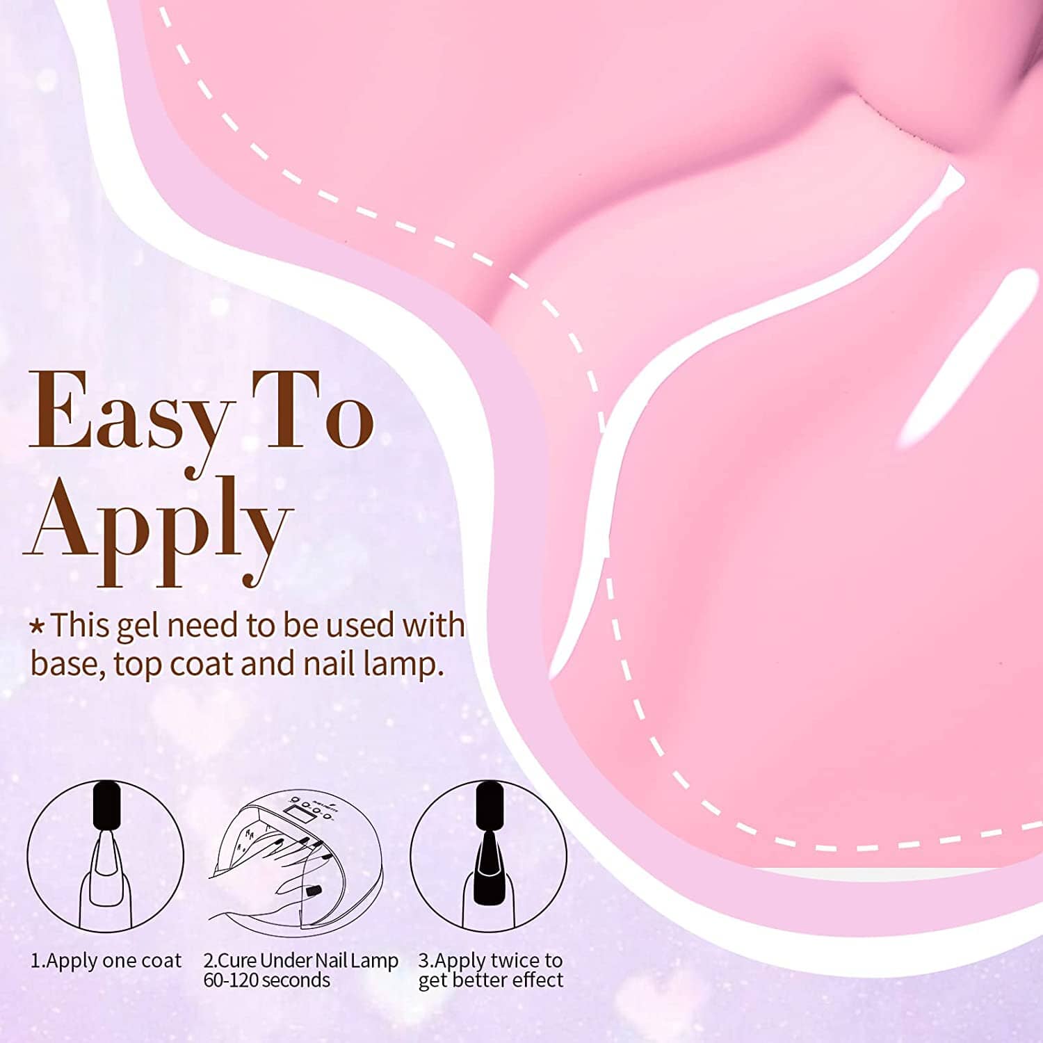 [US ONLY] Pink Nude Gel Polish 21Pcs Set BORN PRETTY 