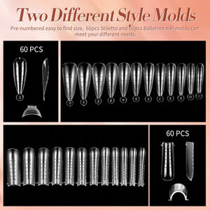 12 Colors Pink Nude Extension Nail Gel Starter Kit 15ml Gel Nail Polish BORN PRETTY 