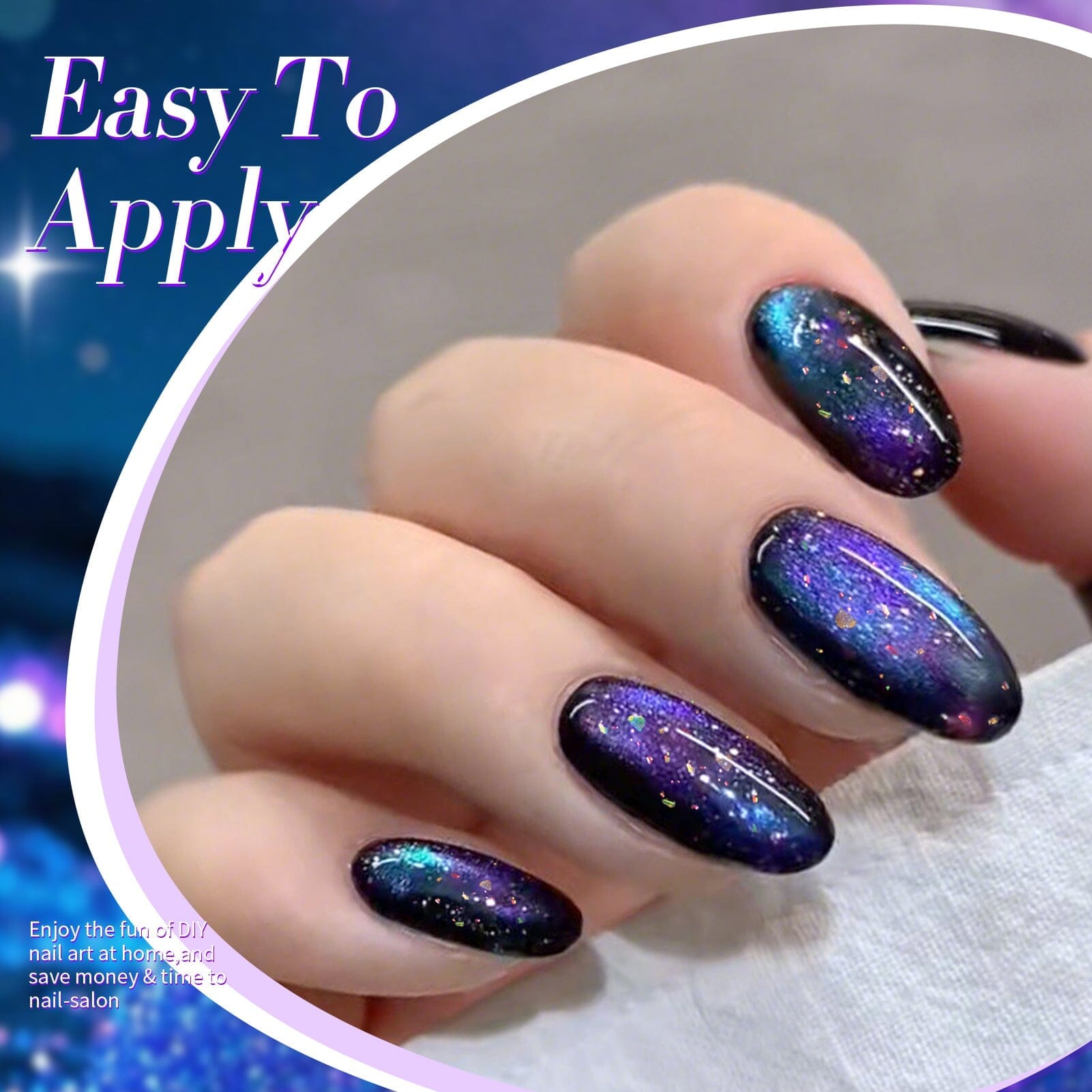 Ibd Just Gel Nagellack – Night Sky Farbe, Echtes Gel Mit LED/UV-Härtung, Hochglänzend