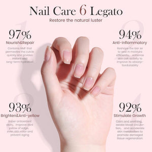 6 Colors White Pink Pearl Thread Swirl Gel Polish Starter Kit with 36W UV Nail Lamp Sets & Kits BORN PRETTY 