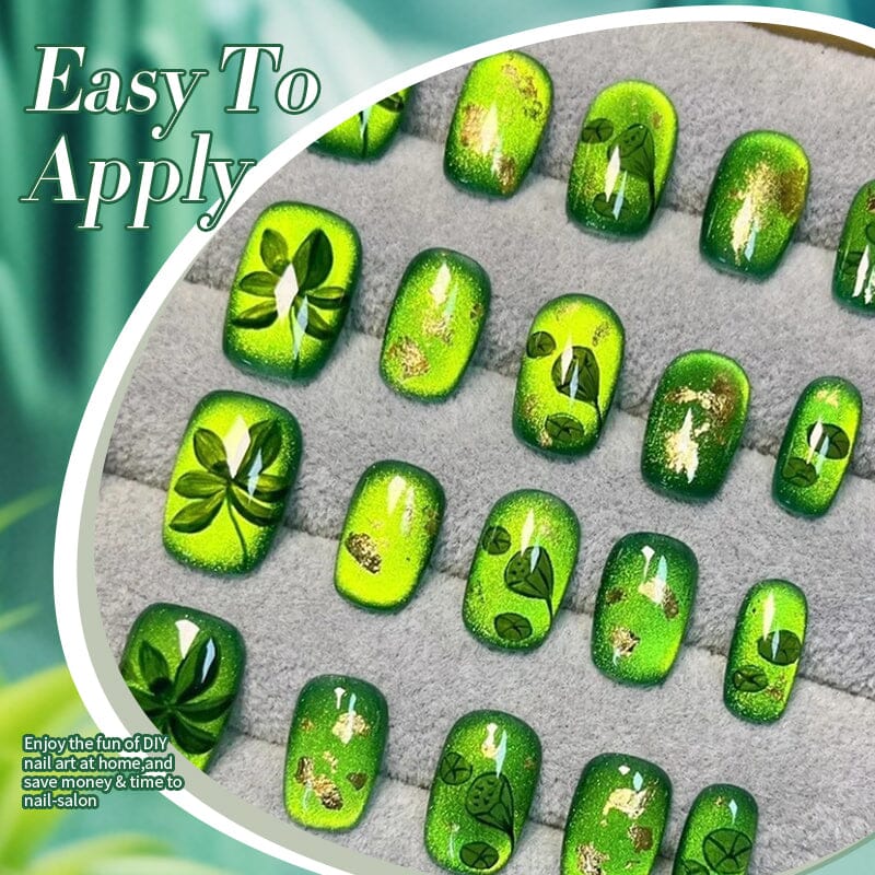 Green Cat Magnetic Gel Polish MY39 Basil 10ml Gel Nail Polish BORN PRETTY 