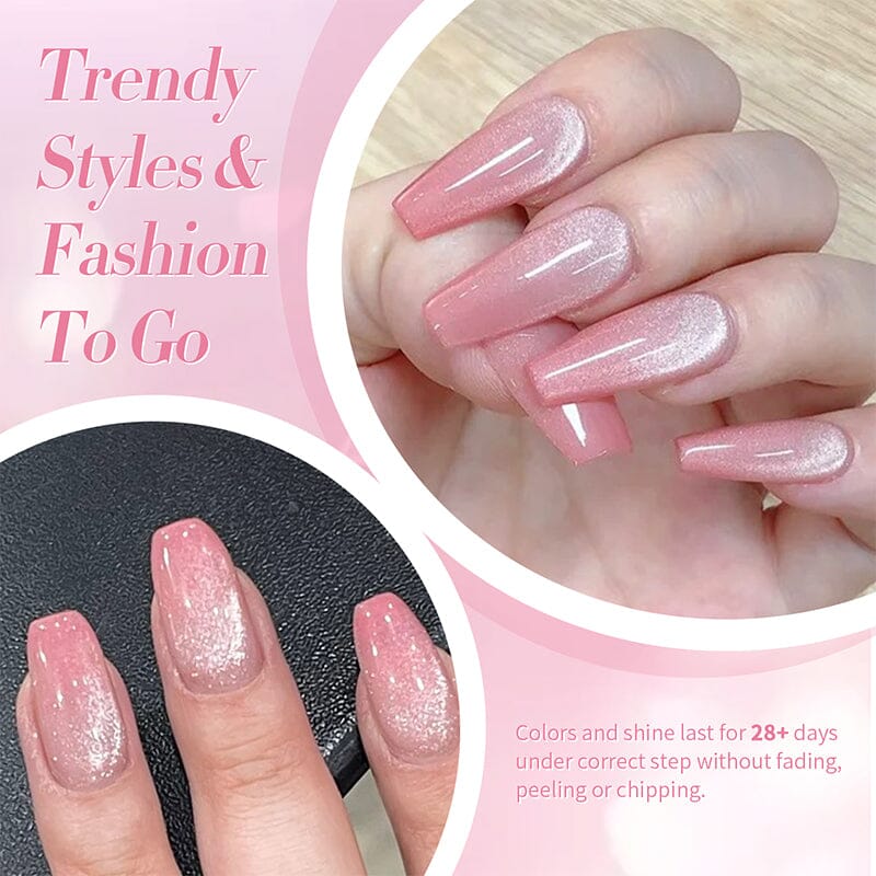 Pink Cat Magnetic Gel Polish MY40 Myrtle 10ml Gel Nail Polish BORN PRETTY 