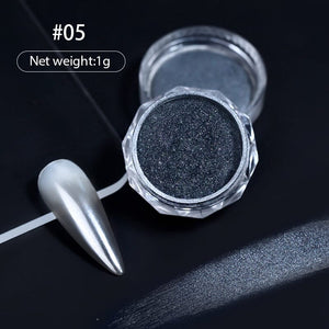 Gradient Pearly Mirror Nail Powder Nail Powder BORN PRETTY 05 