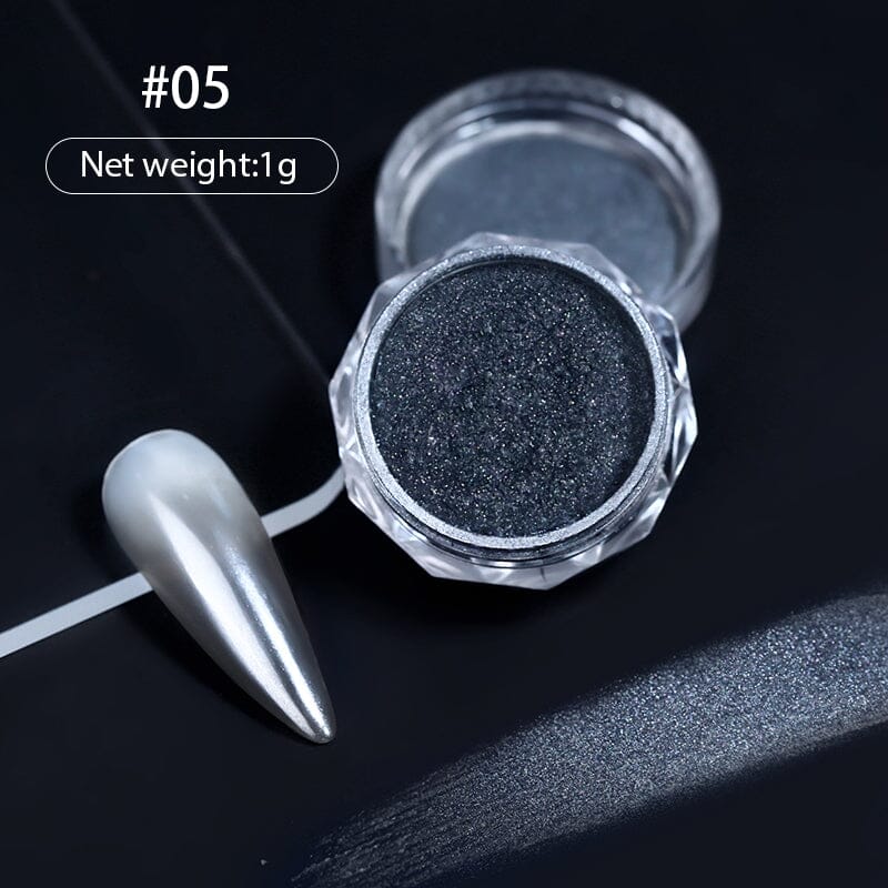 Gradient Pearly Mirror Nail Powder Nail Powder BORN PRETTY 05 