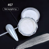 Gradient Pearly Mirror Nail Powder Nail Powder BORN PRETTY 07 