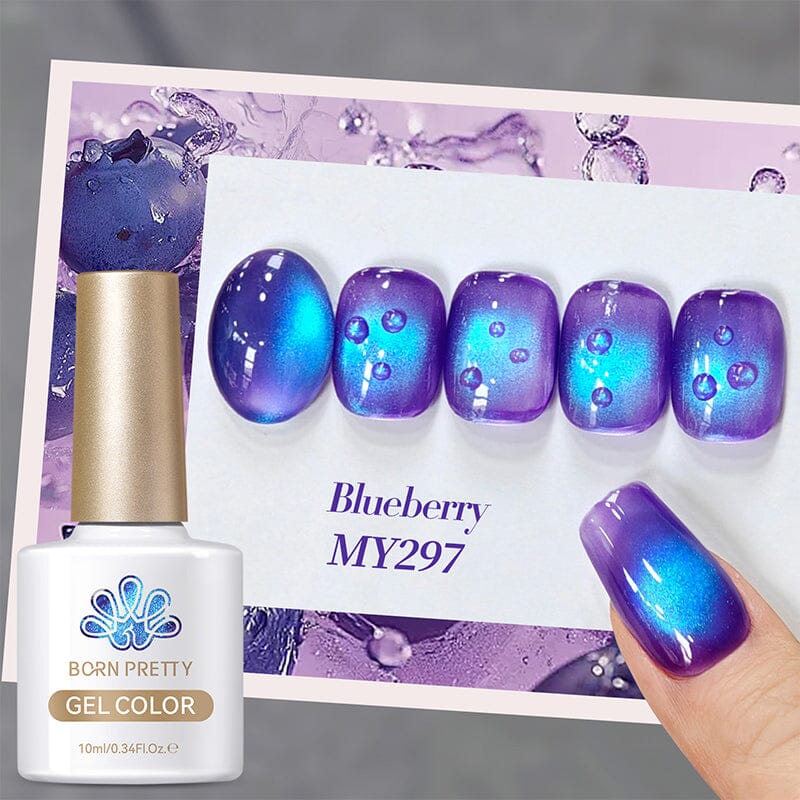 Colored Cat Magnetic Gel Polish Fruit Series 10ml Gel Nail Polish BORN PRETTY MY297 
