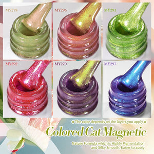 Colored Cat Magnetic Gel Polish Fruit Series 10ml Gel Nail Polish BORN PRETTY 