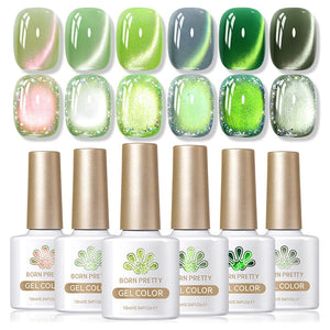 Cat Magnetic Gel Polish - Green 10ml Gel Nail Polish BORN PRETTY 