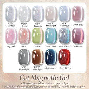 Cat Magnetic Gel Polish 15ml Gel Nail Polish BORN PRETTY 