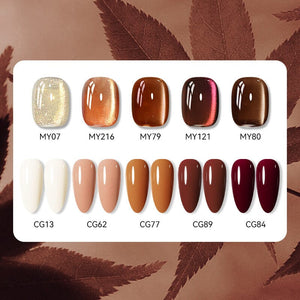 Autumn Winter Collection Gel Polish 10ml Gel Nail Polish BORN PRETTY 