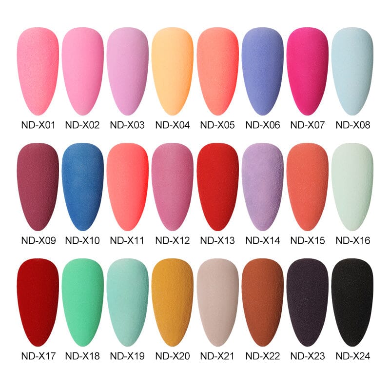 Matte Color Dipping Nail Powder 10ml Nail Powder NICOLE DIARY 