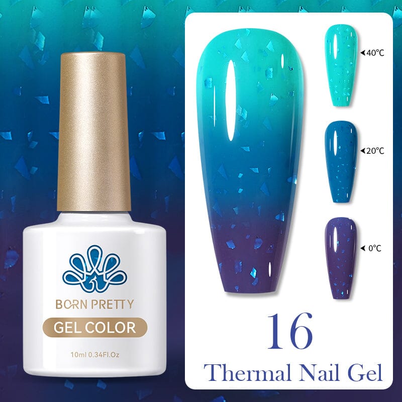 Thermal Nail Gel Polish 10ml Gel Nail Polish BORN PRETTY 16 