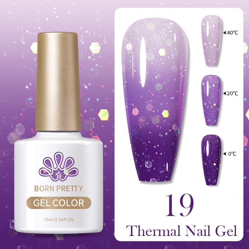 Thermal Nail Gel Polish 10ml Gel Nail Polish BORN PRETTY 19 