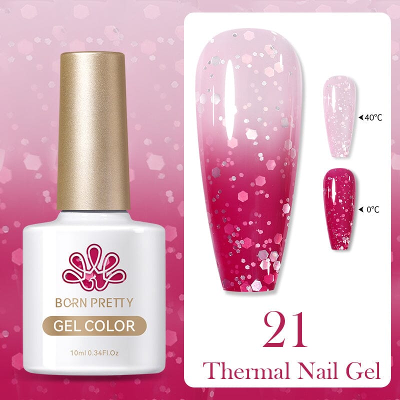 Thermal Nail Gel Polish 10ml Gel Nail Polish BORN PRETTY 21 