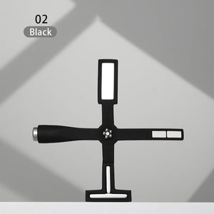 Cross Shape Super Strong Nail Magnetic Stick Nail Tools No Brand Black 