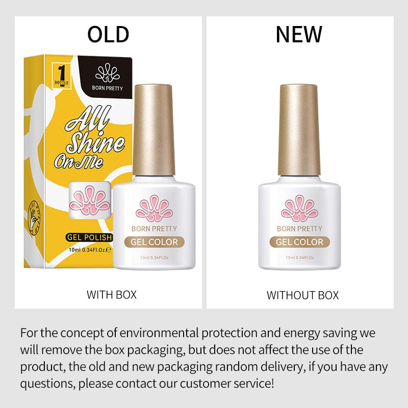 Yellow Gel Polish CG013 10ml Gel Nail Polish BORN PRETTY 