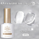 0 Background Cat Magnetic Gel 10ml Gel Nail Polish BORN PRETTY MY02 