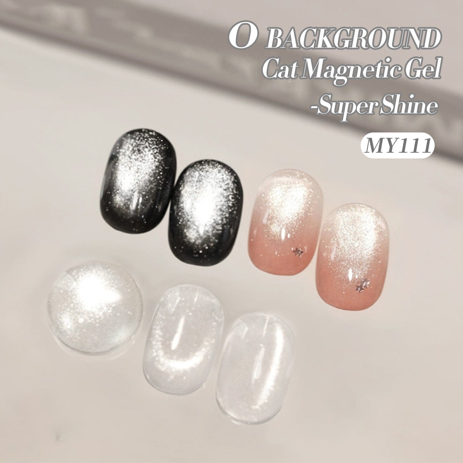 0 Background Cat Magnetic Gel 15ml Gel Nail Polish BORN PRETTY 