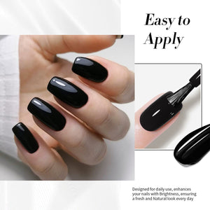Black Hema-Free Color Gel Polish #01 15ml Gel Nail Polish BORN PRETTY 