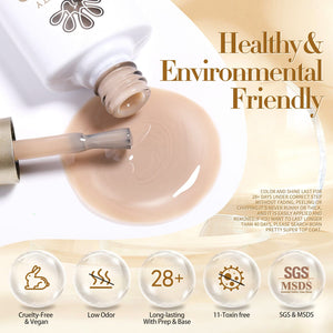 6 Colors Jelly Gel Set Secret Garden 7ml Gel Nail Polish BORN PRETTY 