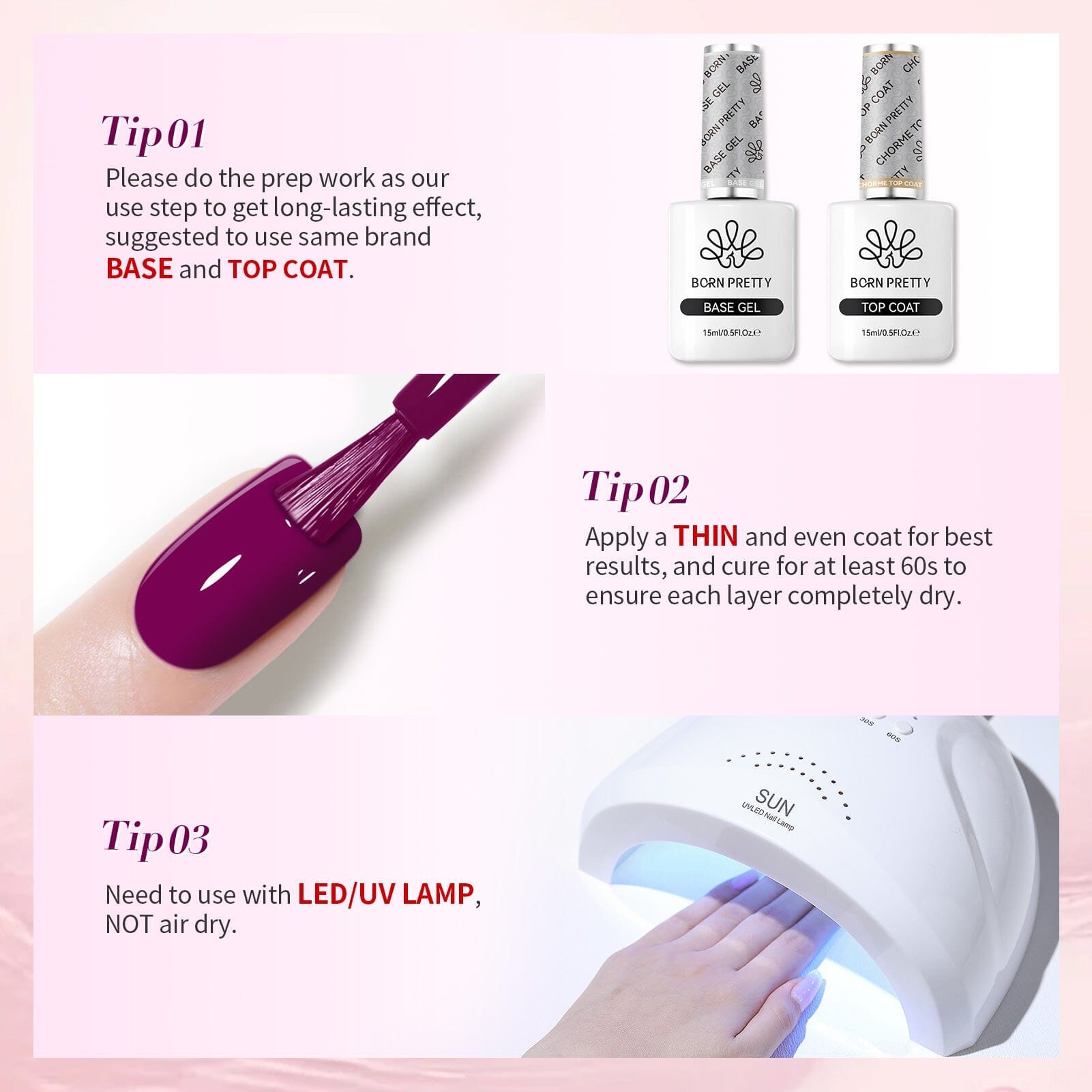 Hema-Free Color Gel Polish #14 15ml Gel Nail Polish BORN PRETTY 