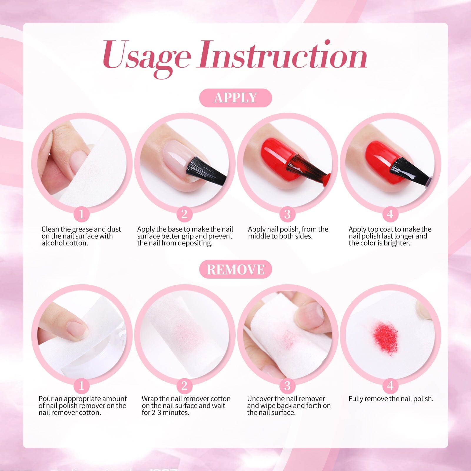 Rose Gold Iridescent Sequins Nail Polish 10ml Nail Polish BORN PRETTY 