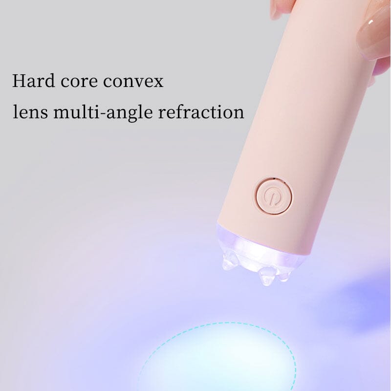 White Handheld Nail Lamp 3W Tools & Accessories No Brand 