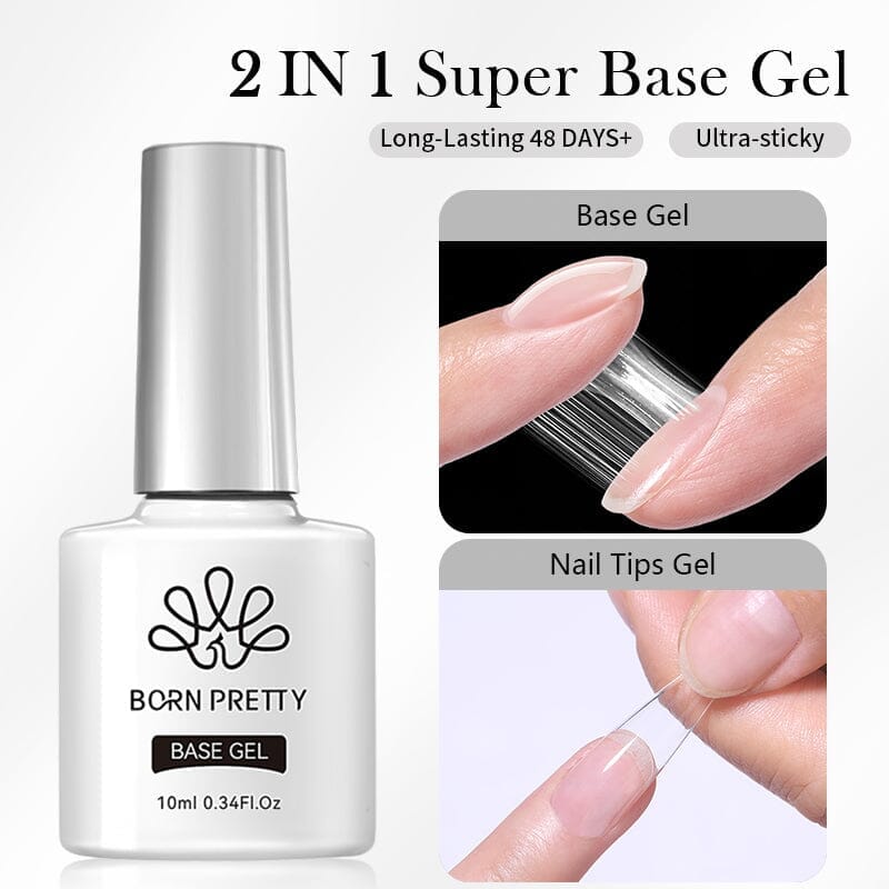 Super Base Gel 10ml Gel Nail Polish BORN PRETTY 