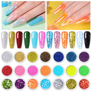 48 Colors Nail Glitter Sequins Set Kits & Bundles BORN PRETTY 