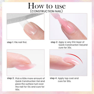 Quick Construction Nail Gel 10ml Gel Nail Polish BORN PRETTY 