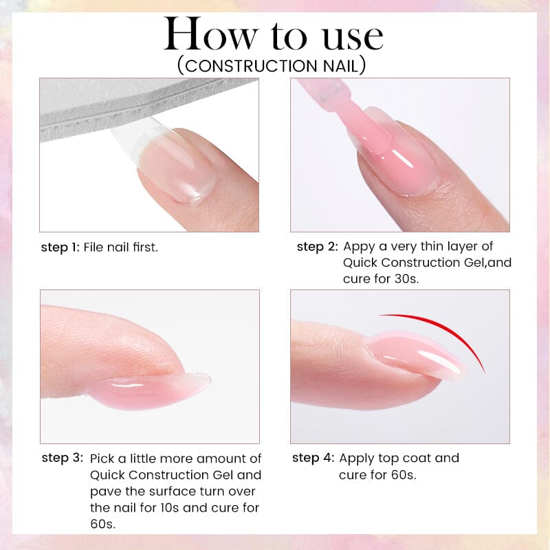 Quick Construction Nail Gel 10ml Gel Nail Polish BORN PRETTY 