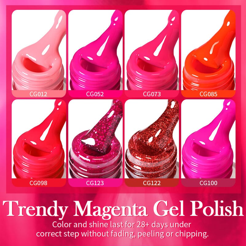Red Gel Polish CG087 10ml Gel Nail Polish BORN PRETTY 