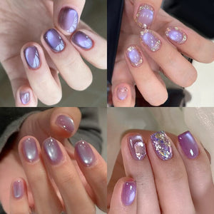 Purple Collection Cat Magnetic Gel Polish 10ml Gel Nail Polish BORN PRETTY 