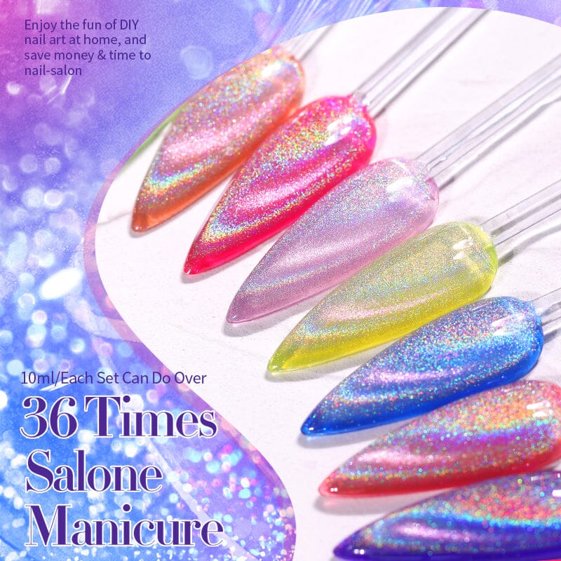 Iridescent Cat Magnetic Gel 10ml Gel Nail Polish BORN PRETTY 