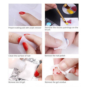100pcs Nail Cotton Wipes Tools & Accessories BORN PRETTY 