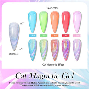 Iridescent Cat Magnetic Gel 10ml Gel Nail Polish BORN PRETTY 