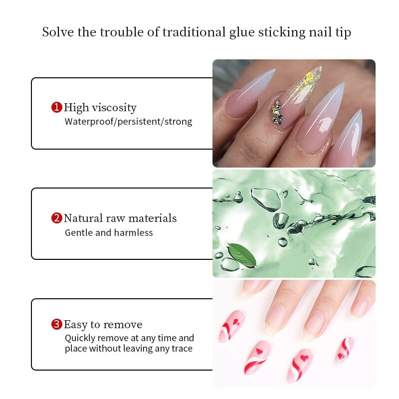 10pcs Clear Double-side Adhesive Tools & Accessories BORN PRETTY 