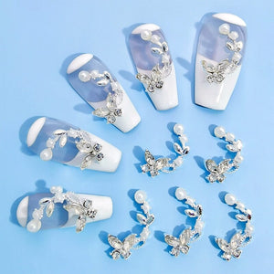 Butterfly Opal Pearly Alloy Nail Decoration Nail Decoration BORN PRETTY 