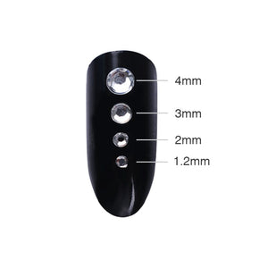 3D Nail Rhinestones in Wheel DIY Nails BORN PRETTY 