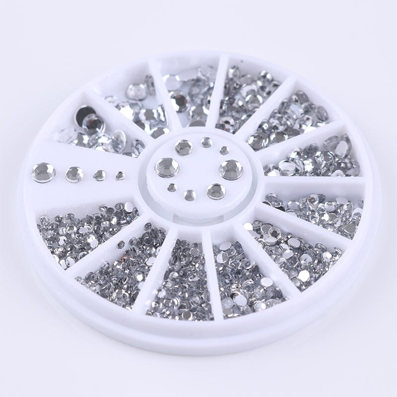 3D Nail Rhinestones in Wheel DIY Nails BORN PRETTY 