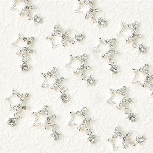 10pcs Pentagram Chain Nail Charm DIY Nails BORN PRETTY 