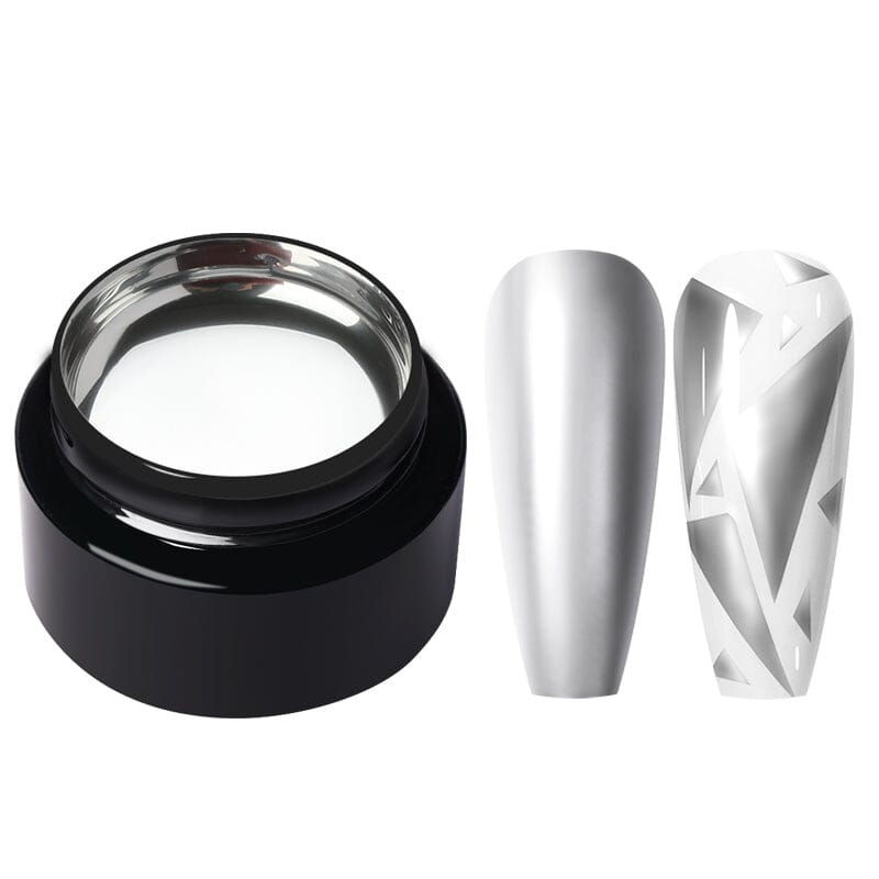 Silver Metallic Drawing Gel Gel Nail Polish BORN PRETTY 
