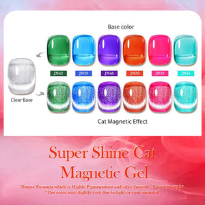Super Shine Cat Magnetic Gel 10ml Gel Nail Polish BORN PRETTY 