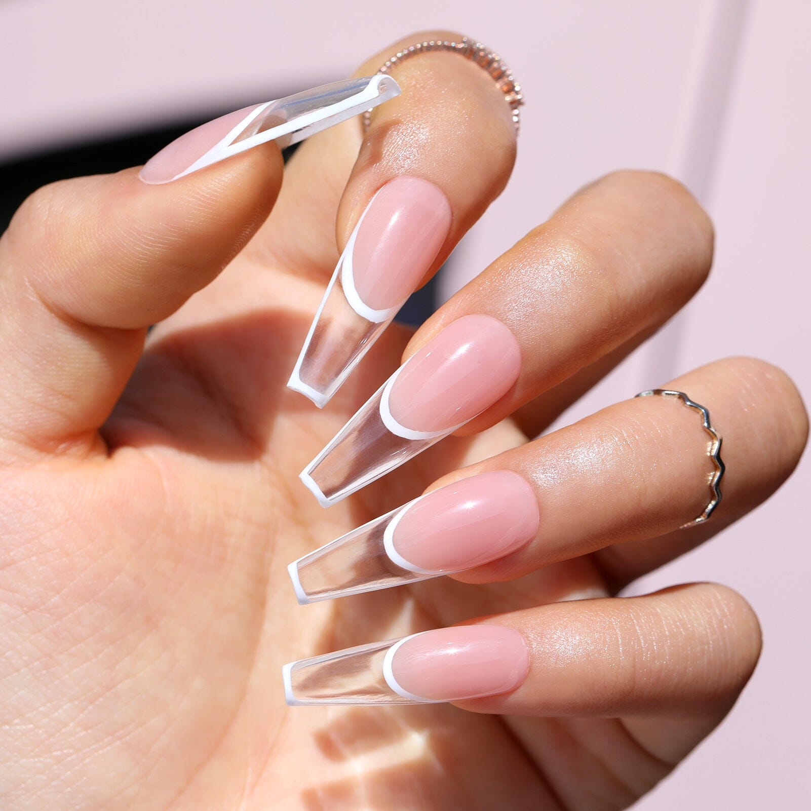 3pcs Set Clear Quick Building Nail Gel Kit Gel Nail Polish BORN PRETTY 