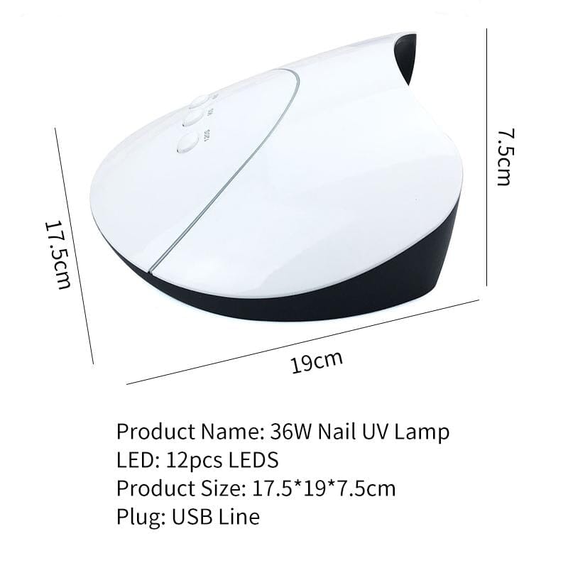 36W UV LED Nail Lamp Dryer Tools & Accessories BORN PRETTY 